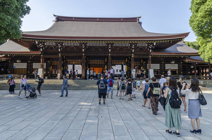 104 - Tokyo - barrio de Shibuya - santuario de Meiji-jingu